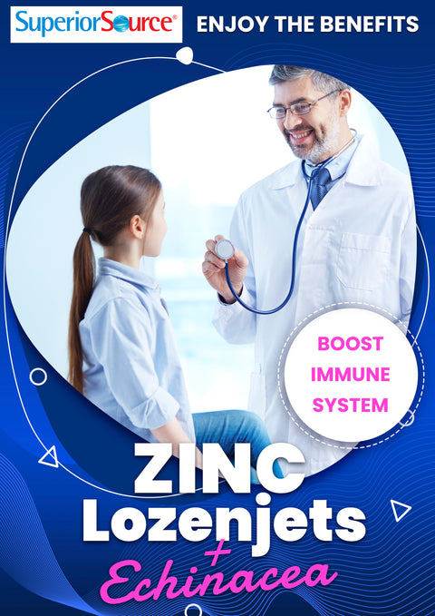 Superior Source Child Formula Echinacea and Zinc Lozenjets Nutritional Supplements