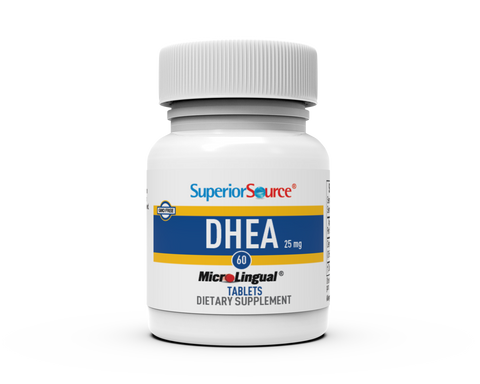 Superior Source DHEA Nutritional Supplements 25 mg 60 count