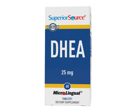 Superior Source DHEA Nutritional Supplements 25 mg 60 count