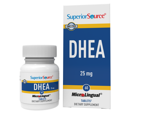 Superior Source DHEA Nutritional Supplements 25 mg 60 count