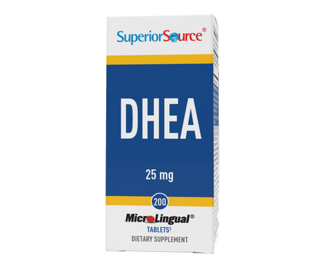 Superior Source DHEA Nutritional Supplements 25 mg 200 count