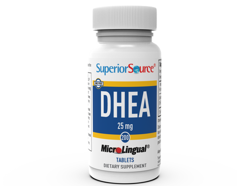 Superior Source DHEA Nutritional Supplements 25 mg 200 count