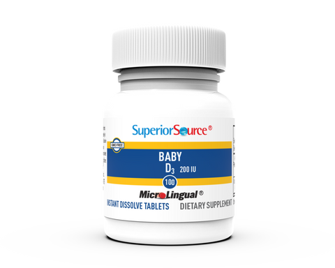 Superior Source Baby D3 200 IU Infant Formula