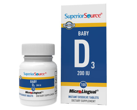 Superior Source Baby D3 200 IU Infant Formula