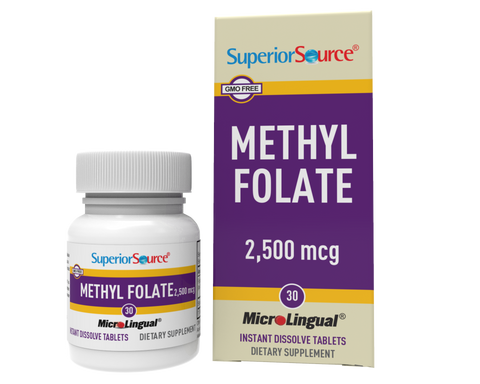 Superior Source Methylfolate 2,500 mcg