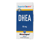 Superior Source DHEA Supplement 50mg (Multiple Sizes)