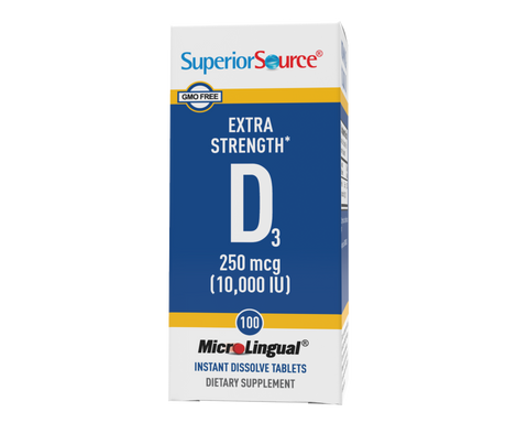 Superior Source Extra Strength Vitamin D3 10,000 IU