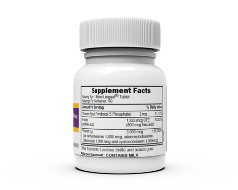 Superior Source NO SHOT Triple B-12 3,000 mcg / B-6 / Folic Acid 800 mcg