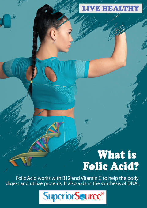 Superior Source Extra Strength Folic Acid 10,000mcg