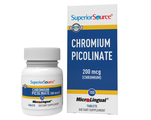 Superior Source Chromium Picolinate 200 mcg
