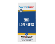 Superior Source Zinc Lozenjets with Vitamin C 15 mg and Zinc 5 mg