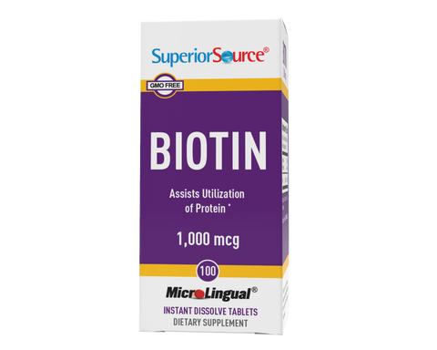 Superior Source Biotin 1,000 mcg