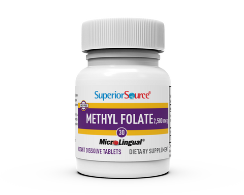 Superior Source Methylfolate 2,500 mcg