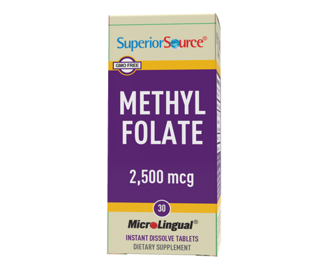 Superior Source Methylfolate 2,500 mcg