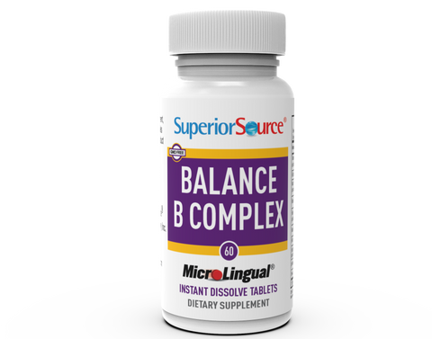 Superior Source Balance B Complex Extra Folic Acid 800 mcg & Biotin 600 mcg