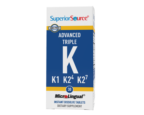Superior Source Advanced Triple K 1,050 mcg (K-1) (MK-4) (MK-7)