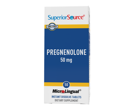 Superior Source Pregnenolone 50 mg