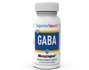 Superior Source GABA 100 mg Sublingual Instant Dissolve Tablets