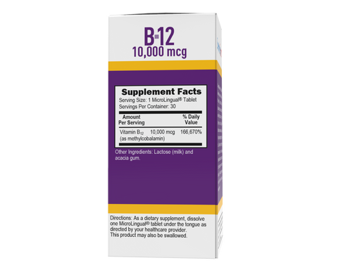 Superior Source NO SHOT Methylcobalamin Extra Strength B-12 10,000 mcg