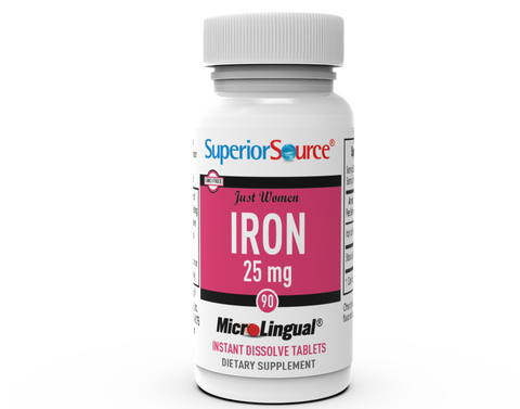Superior Source Just Women Iron 25 mg (as Ferrous Fumarate)