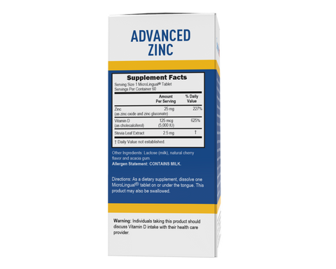 Advanced  Zinc with Vitamin D3